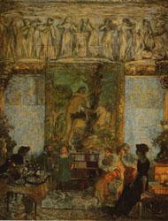 Edouard Vuillard The Library France oil painting art
